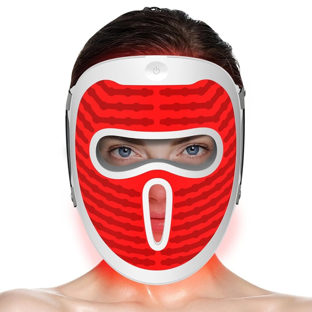 Cordless Red Light Face Mask | 7+1 Color LED Skin Care